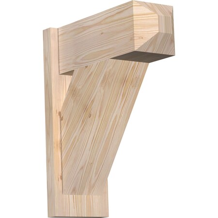 Ekena Millwork Traditional Smooth Craftsman Outlooker, Douglas Fir, 7 1/2"W x 18"D x 22"H OUT08X18X22TRA04SDF